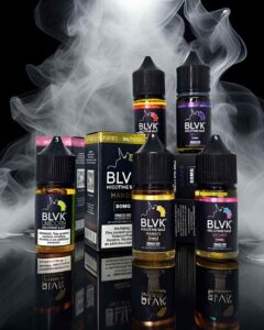 BLVK獨角獸小煙油的水果口味抽起來順口不膩!